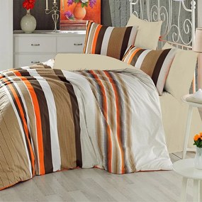 Πάπλωμα Dream 7005 (Σετ 2τμχ) Beige Anna Riska Single 160x240cm 100% Cotton Percale