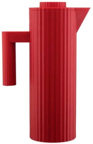 Κανάτα-Θερμός Plissé MDL12 R 20x11x32cm 1Lt Red Alessi Πλαστικό