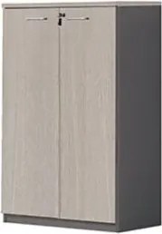 PROGRESS Ντουλάπι Elm/Grey 80x40x120cm ΕΟ814