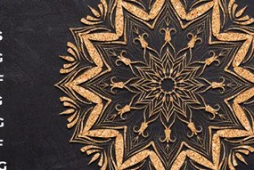 Intra απο ξύλο plywood 3mm-4mm πάχος – Διακόσμηση τοίχου Mandala Cut Laser Δίασταση  40x30 cm INTRAFABR-84098072