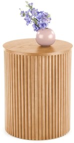 Wood Τραπεζακι Σαλονιου Μπεζ