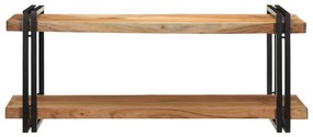 vidaXL Ράφι τοίχου 110x33x45 cm Μασίφ ξύλο ακακίας