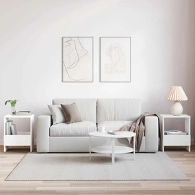 vidaXL Ράφι Περιοδικών 2 pcs Λευκό 35 x 30 x 45 εκ.