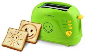 Φρυγανιέρα 750W Πράσινο 2 Θέσεις Smiley ESPEKT003 Esperanza ESPEKT003