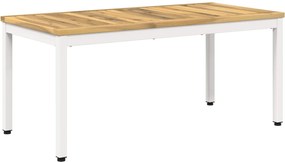 vidaXL Τραπεζάκι σαλονιού Λευκό 50 x 100,5 x 45 εκ.
