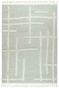 Χαλί Μηχανής Thick S823A Grey-Cream 133 x 200