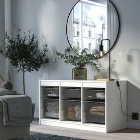 TROFAST παιδικό έπιπλο αποθήκευσης με κουτιά, 99x44x56 cm 294.798.35