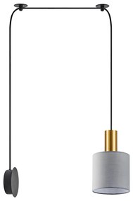 Απλίκα Τοίχου Homelighting 77-8825 Gold/Grey