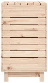 vidaXL Καλάθι Ρούχων 88,5 x 44 x 76 εκ. από Μασίφ Ξύλο Πεύκου