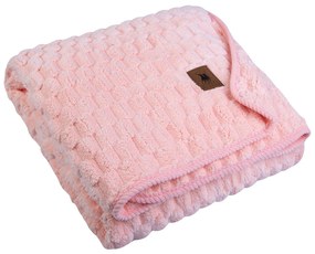 Κουβέρτα Fleece Κούνιας 110x150εκ. Essential Baby 8848 Ροζ Greenwich Polo Club