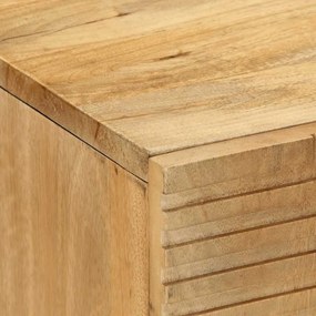 vidaXL σετ επίπλων μπάνιου 2 τεμαχίων καφέ στερεό ξύλο Mango