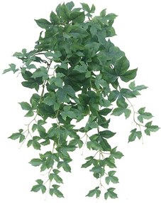 Τεχνητός Κρεμαστός Σφένδαμος Flarion 3791-7 70cm Green Supergreens Πολυαιθυλένιο