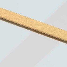 vidaXL Συρόμενη Πόρτα Χρυσή 102,5x205 εκ. από Γυαλί ESG και Αλουμίνιο