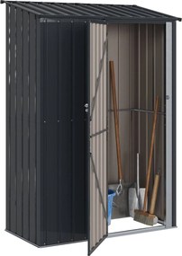 vidaXL Κηποσυνθέσεις Ανθρακί 140,5 x 74 x 200 εκ Μέταλλο
