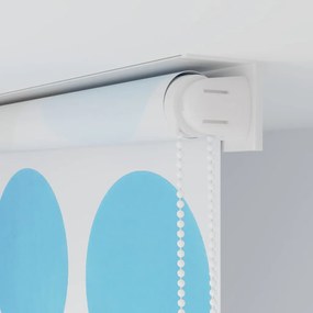 Κουρτίνα Μπάνιου Ρολό Σχέδιο Κύκλοι 100 x 240 εκ. 142854