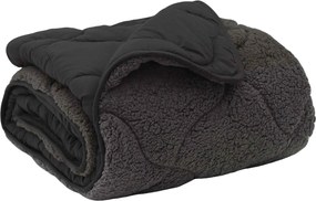 vidaXL Χειμερινό Παπλωματοθήκη 200 x 240 cm Χειμώνας Ανθρακί
