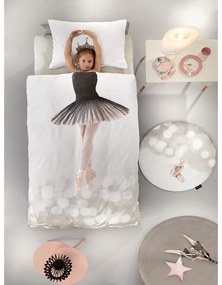Σεντόνια Παιδικά Ballet (Σετ 3τμχ) Light Grey Saint Clair Μονό 170x250cm 100% Cotton
