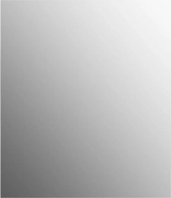 vidaXL Καθρέφτης 70 x 50 εκ. Γυάλινος Χωρίς Πλαίσιο