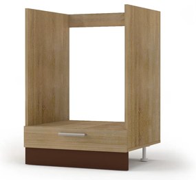 Alina Κάτω ντουλάπι 60x51x85εκ Σονόμα-Μόκκα