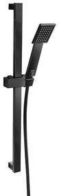 Βάση Τηλεφώνου Ντους Sinus N170BL-B Black Ferro Ορείχαλκος