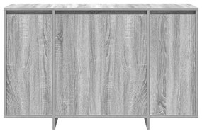 vidaXL Πλαϊνό γραφείο Γκρι sonoma 120 x 41 x 75 εκ. Επεξεργασμένο ξύλο