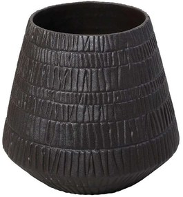 Διακοσμητικό Βάζο Scratched NFU510 25x25x22,5cm Dark Brown Espiel Porcelain