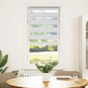 vidaXL Ρόλερ Ζebra Λευκό 40 x 100cm