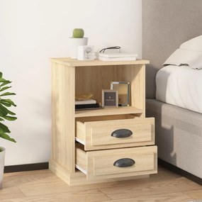vidaXL Κομοδίνο Sonoma Δρυς 43x36x60 εκ.