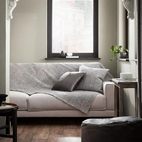 Ριχτάρι 150 15 Silver Grey Gofis Home Armchair 180x180cm Βαμβάκι-Πολυέστερ