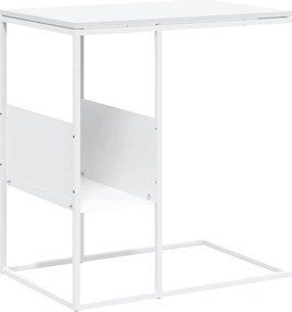 vidaXL Τραπέζι Βοηθητικό Λευκό 55x36x59,5 εκ. από Επεξεργασμένο Ξύλο