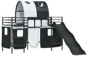 vidaXL Μαύρο 90 x 190 cm