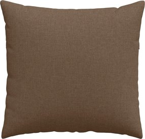vidaXL Μαξιλάρι Καναπέ 2 pcs Καφέ 45 x 45 cm ύφασμα
