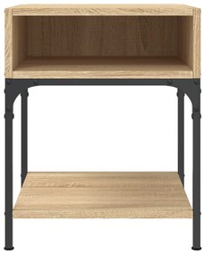 vidaXL Κομοδίνο Sonoma Δρυς 40 x 41 x 50 εκ. από Επεξεργασμένο Ξύλο