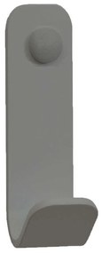 Άγκιστρο Μπάνιου Μονό 15-163 5x5x13cm Matte Concrete Grey Pam&amp;Co Ανοξείδωτο Ατσάλι