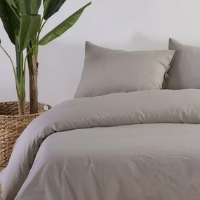Σεντόνι Cotton-Linen Beige Nef-Nef Single Cotton-Linen