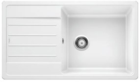 Blanco Legra XL 6 S White SILGRANIT® PuraDur® Γρανιτένιος Ένθετος Νεροχύτης 86x50cm