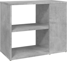 vidaXL Βοηθητικό Ντουλάπι Γκρι Σκυροδέματος 60x30x50 εκ. Επεξ. Ξύλο
