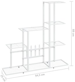 ΑΝΘΟΣΤΗΛΗ ΛΕΥΚΗ 94,5 X 25 X 88 ΕΚ. ΜΕΤΑΛΛΙΚΗ 336113