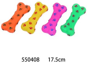 Παιχνίδι σκύλου Latex κόκκαλο - 17.5cm - 12pcs - 550408