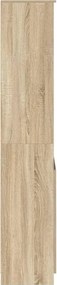 vidaXL Ντουλάπι Sonoma Δρυς 70x35x180 εκ. από Επεξεργασμένο Ξύλο