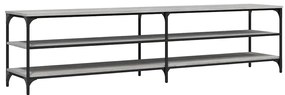 vidaXL Έπιπλο Τηλεόρασης Γκρι Sonoma 200x30x50 εκ. Επεξ. Ξύλο