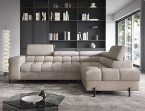 Γωνιακός καναπές Ferucce-Ekrou-Δεξιά - 276.00Χ200.00Χ93.00cm