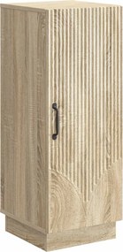 vidaXL Πλαϊνό γραφείο Sonoma Δρυς 33 x 34,5 x 87 εκ.