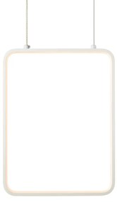 Φωτιστικό Οροφής Μονόφωτο LED Aca Symetria V30LEDP26WH White