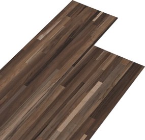vidaXL Πλάκες Δαπέδου 5,02 m² 36 pcs PVC Καφέ Ριγέ