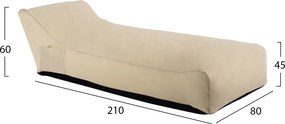 ΠΟΥΦ TANEA HM5807.01 ΜΠΕΖ ΜΕ UV PROTECTION 80x210x45-60 εκ.