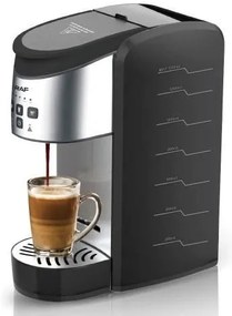 Raf Καφετιέρα για Κάψουλες 1500W Ασημί R.106