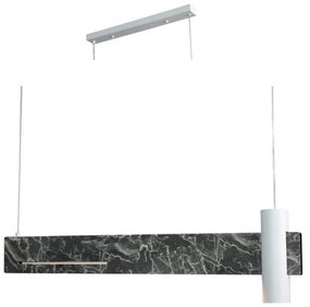 Φωτιστικό Οροφής - Ράγα Led DCR21LEDP90B 1XGU10- 18W Led 3000K 1440lm 90Χ7ΧΗ120 Black Aca Decor Metal