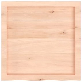 vidaXL Ράφι Τοίχου 60x60x(2-4) εκ. από Ακατέργαστο Μασίφ Ξύλο Δρυός