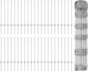 vidaXL Τεντώτο με στήριγμα Ασημί